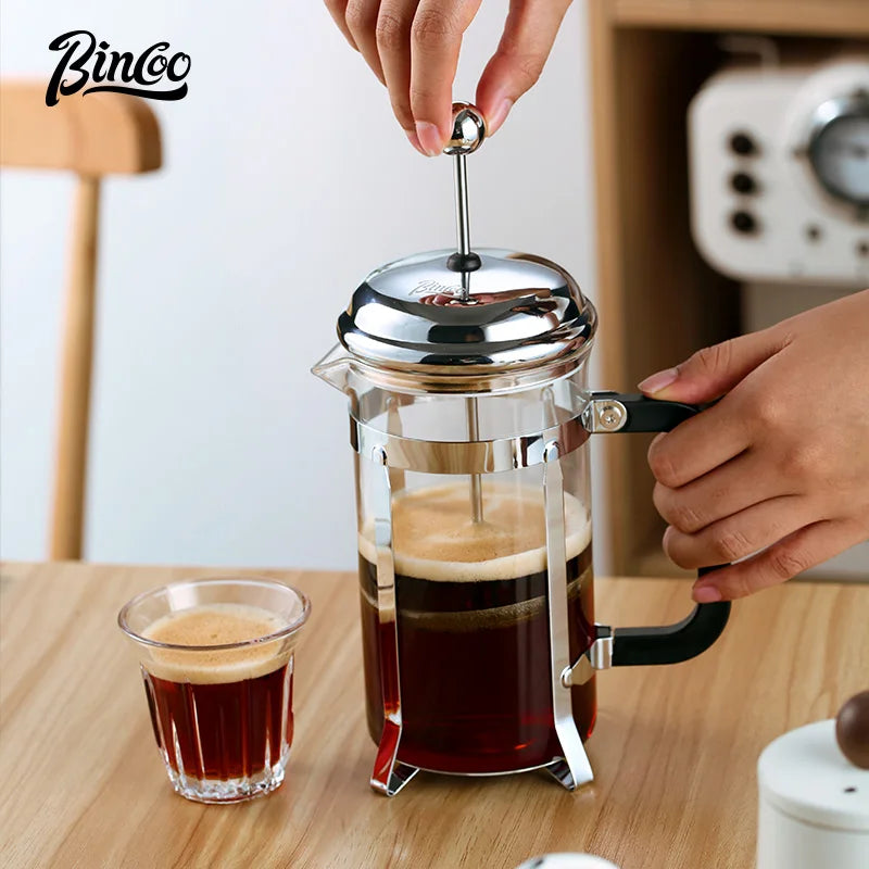 French Press Coffee Pot 350/600ml – Just Coffee Borosilicate Glass Maker