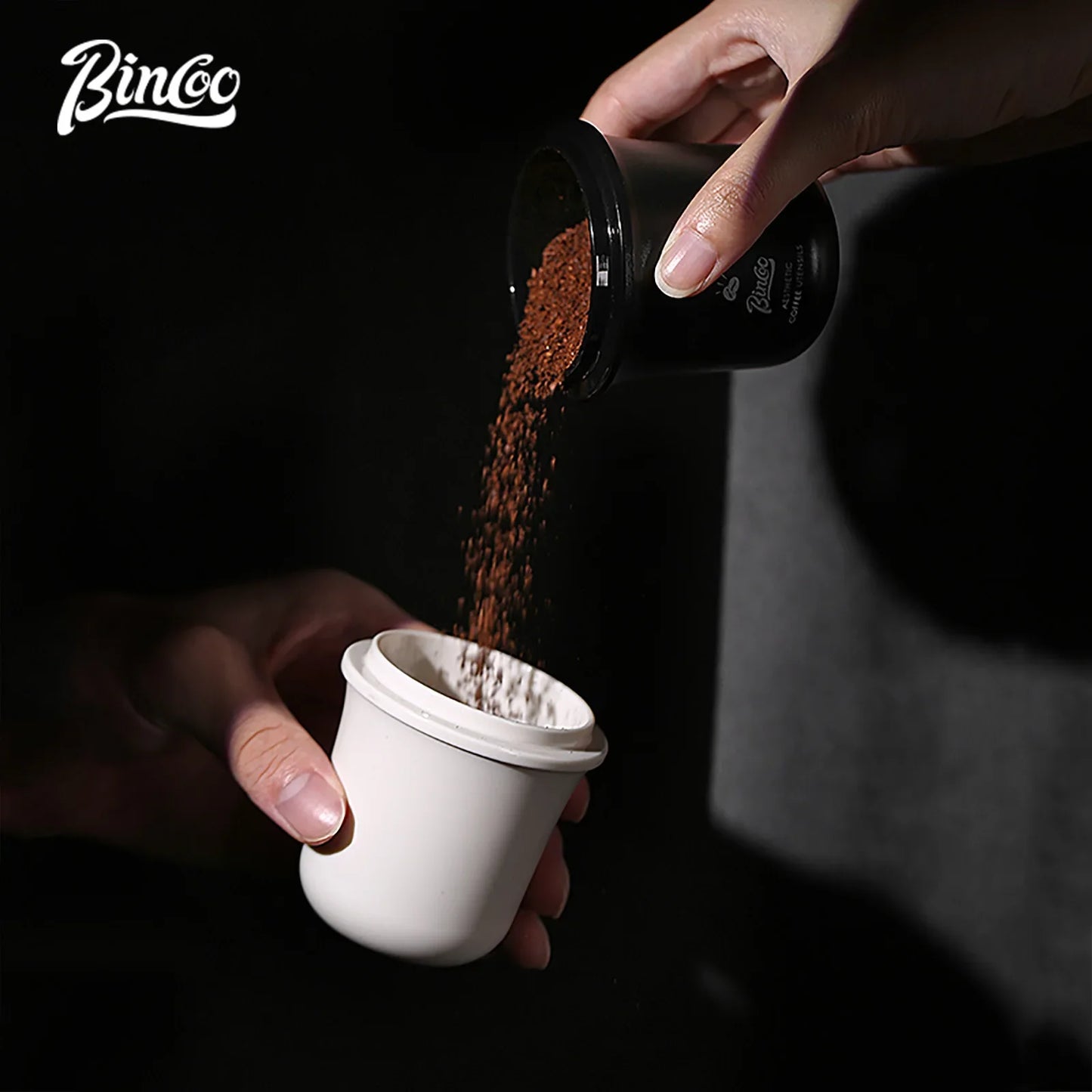 Coffee Powder Catcher Cup – Just Coffee Transparent Aroma Edition