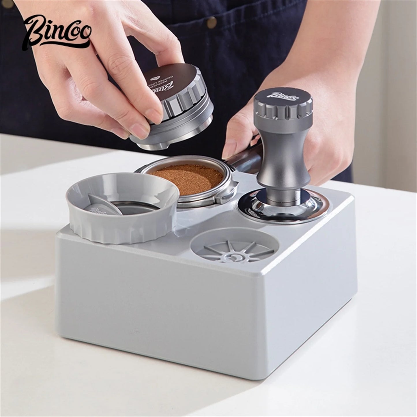 Coffee Tamper Station 51/53/58mm – Just Coffee Barista Holder Set
