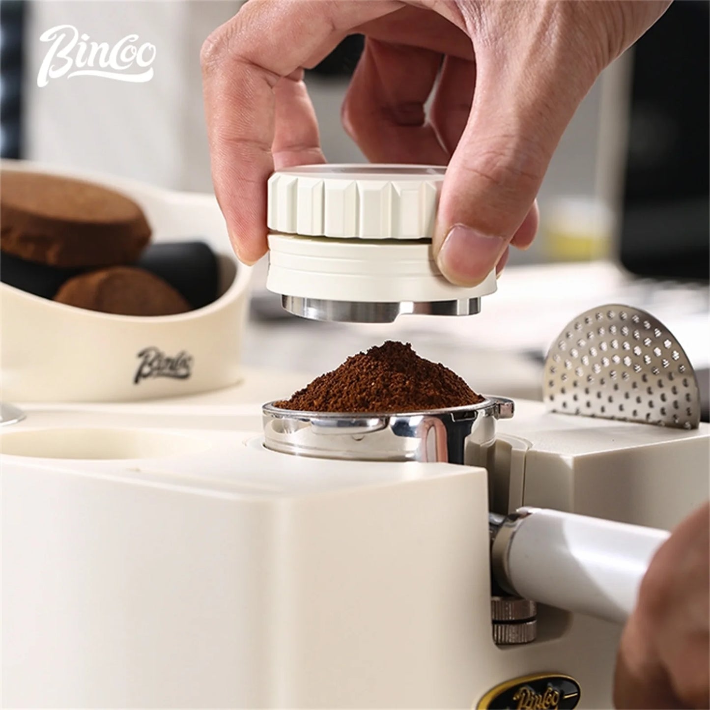 Espresso Tamper & Distributor Set 51/58mm – Just Coffee Barista Press Kit