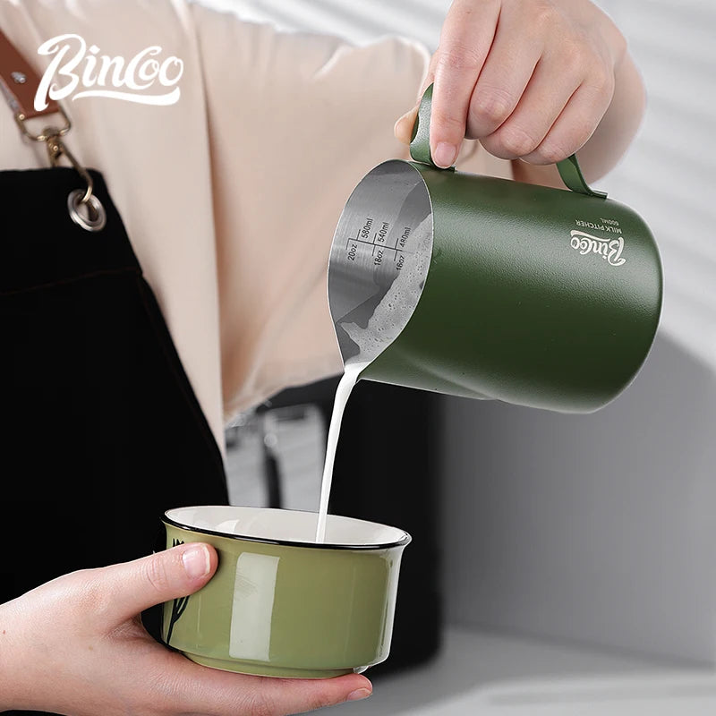 600ml Stainless Steel Milk Frothing Pitcher – Just Coffee Latte Art Pro