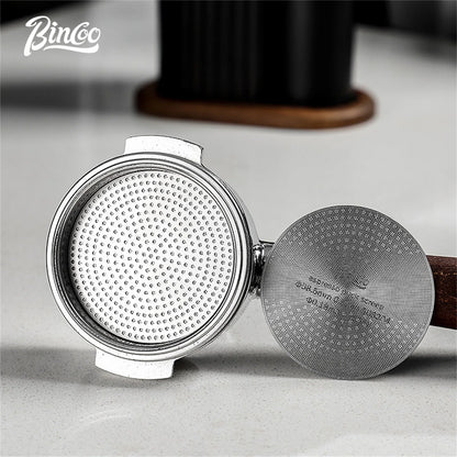 Stainless Steel Coffee Extraction Filter 51/53.25/58mm – Just Coffee Barista Handle Plate