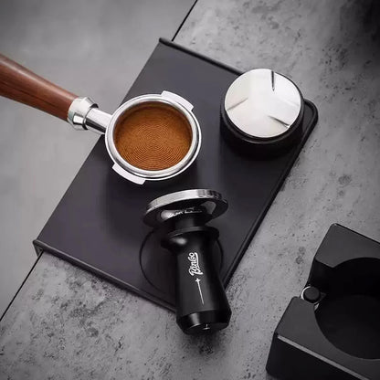 Elastic Coffee Tamper 51/58mm – Just Coffee Black & White Edition