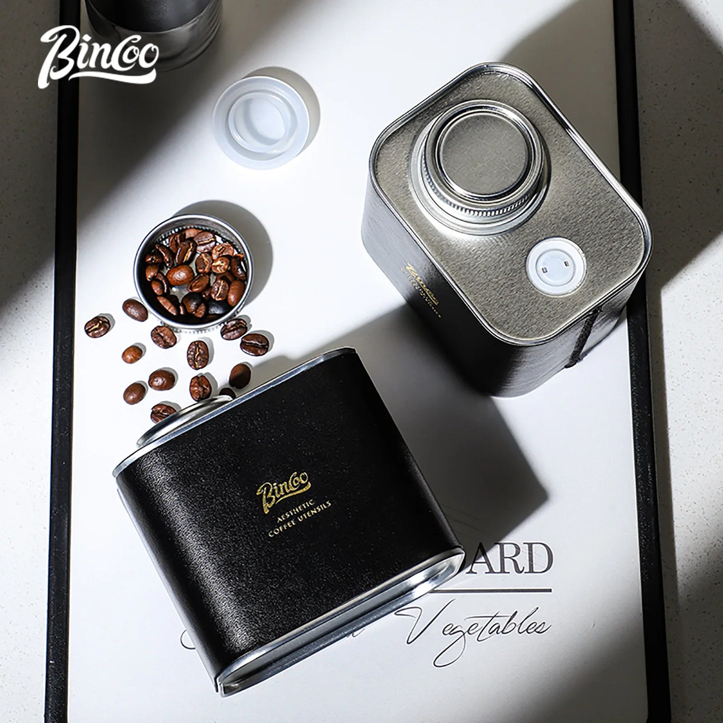Coffee Bean Sealed Jar – Just Coffee Vacuum Storage with Valve