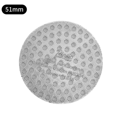 Stainless Steel Coffee Extraction Filter 51/53.25/58mm – Just Coffee Barista Handle Plate