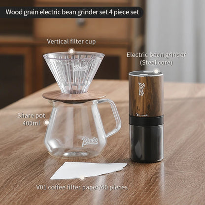 Electric Coffee Grinder – Just Coffee Portable USB Rechargeable Mini Mill