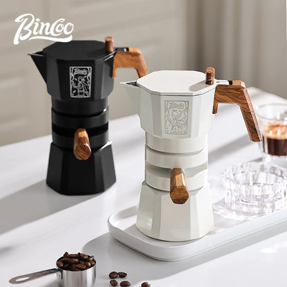 Dual Valve Moka Pot – Just Coffee Thermostatic Espresso Maker