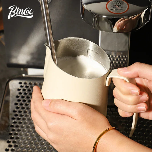Stainless Steel Latte Art Milk Jug – Just Coffee Professional Edition