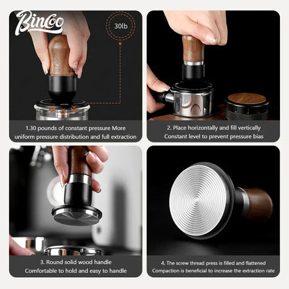 Constant Force Coffee Tamper 30lb 51/58mm – Just Coffee Barista Press