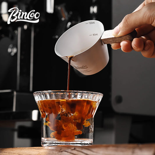 120ml Stainless Steel Measuring Cup – Just Coffee Espresso Scale Edition