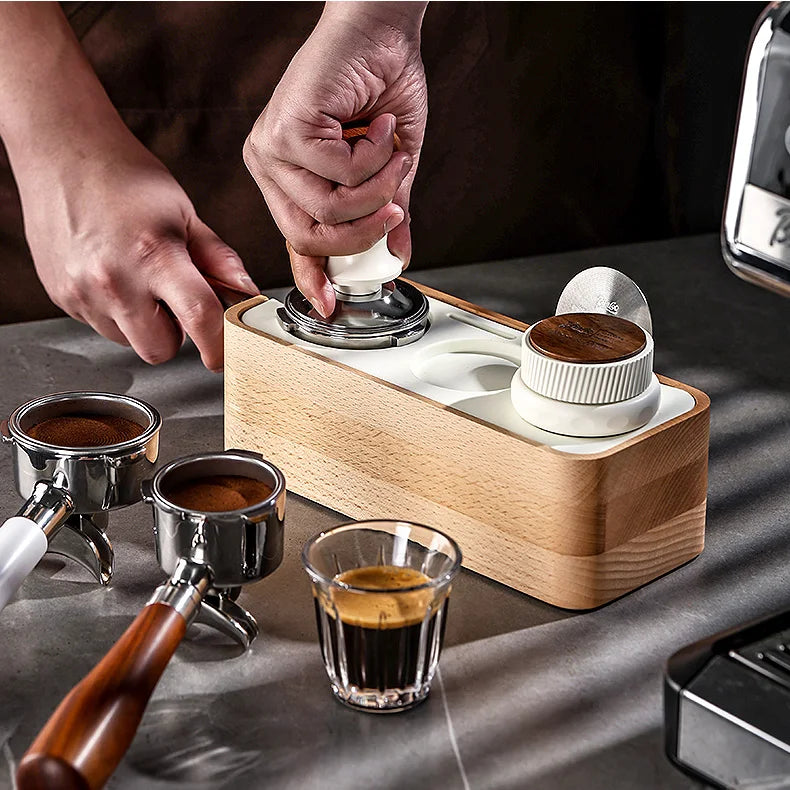 Coffee Distributor & Tamper Set 51/58mm – Just Coffee Barista Station
