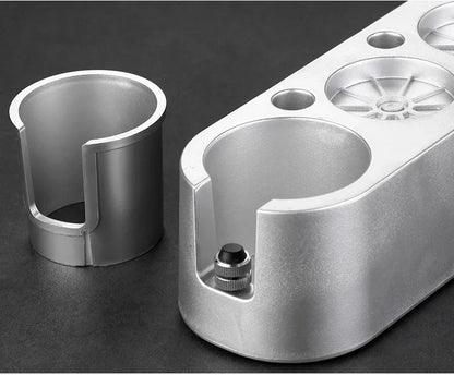 Coffee Tamper & Distributor 3-Piece Set – Just Coffee Italian Barista Kit