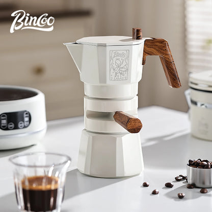 Dual Valve Moka Pot – Just Coffee Thermostatic Espresso Maker