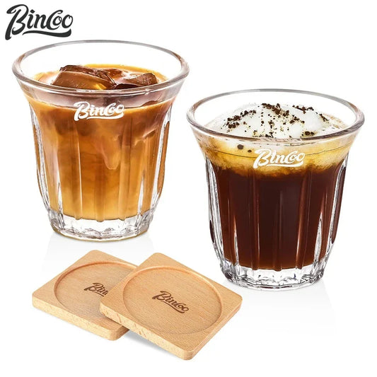 Glass Espresso & Latte Cup 90/160/200ml – Just Coffee Vintage Edition