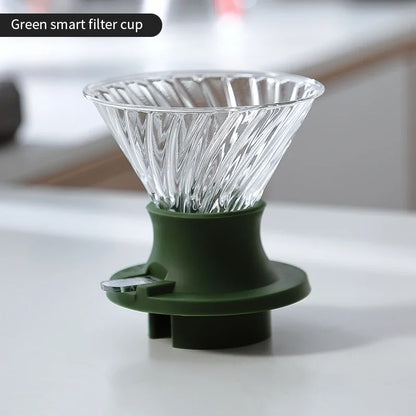 Reusable Immersion Coffee Dripper V02 – Just Coffee Glass Pour Over Set