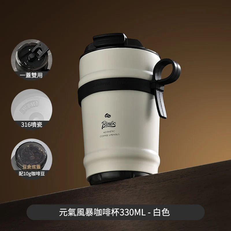 Ceramic Lined Coffee Thermos Cup – Just Coffee Portable Edition