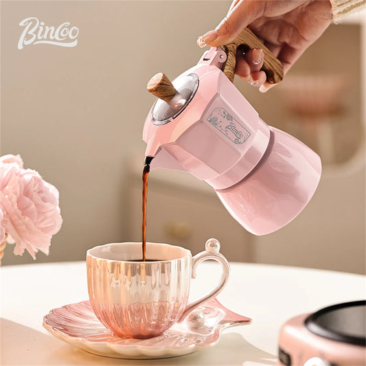 Double Valve Moka Pot – Just Coffee Italian Espresso Kettle 220V