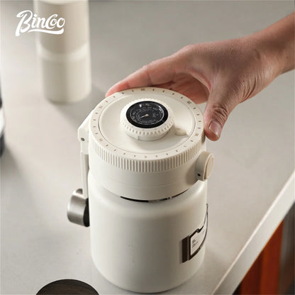 Coffee Bean Vacuum Canister 1000ml – Just Coffee Stainless Steel Airtight Jar