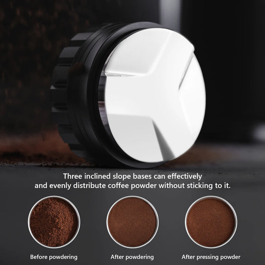 Italian Coffee Powder Set 51/58mm – Just Coffee Stainless Steel Edition