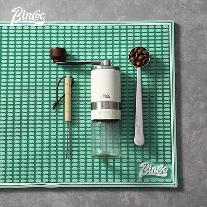 Green Coffee Bar Mat – Just Coffee Non-Slip Rubber Edition