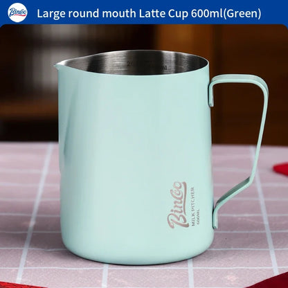 Milk Frothing Pitcher 350/600ml – Just Coffee Stainless Steel Jug