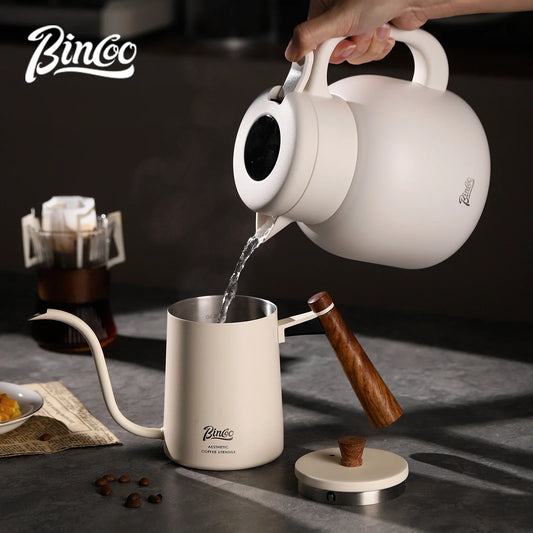 Stainless Steel Thermos Coffee Pot – Just Coffee Intelligent Display Edition