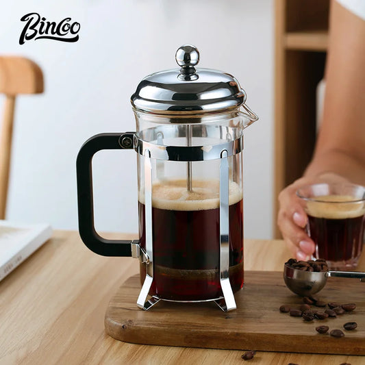 French Press Coffee Pot 350/600ml – Just Coffee Borosilicate Glass Maker