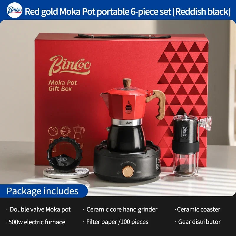 Double Valve Moka Pot Set – Just Coffee Barista Edition
