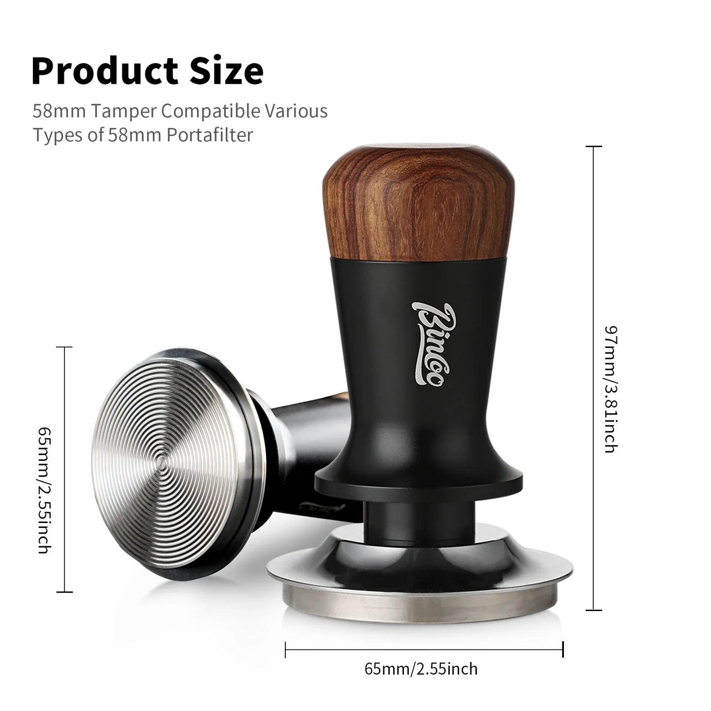 Constant Force Coffee Tamper 51/58mm – Just Coffee Italian Balance Edition