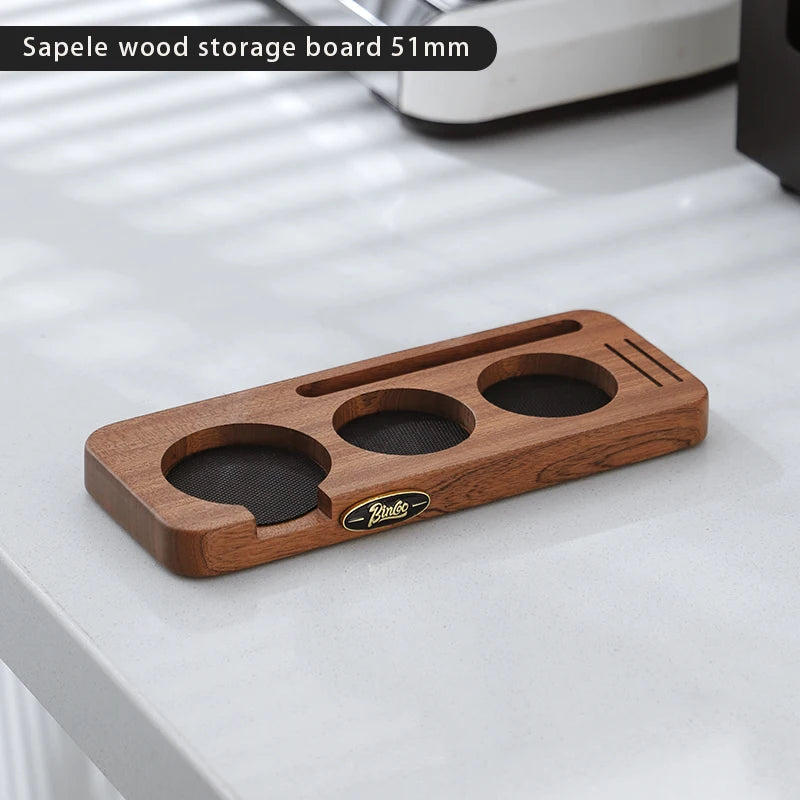 Wooden Coffee Tamper Holder 51/53/58mm – Just Coffee Barista Base