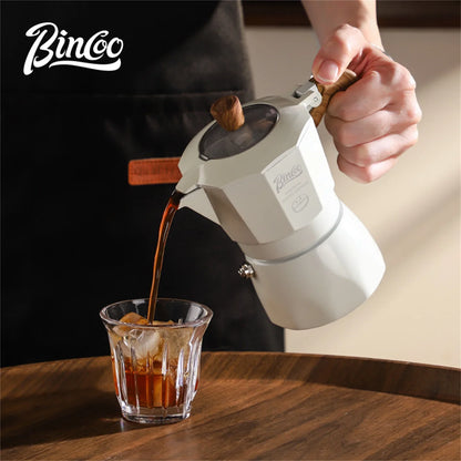 Dual Valve Moka Pot – Just Coffee Italian Espresso Maker 220V Set