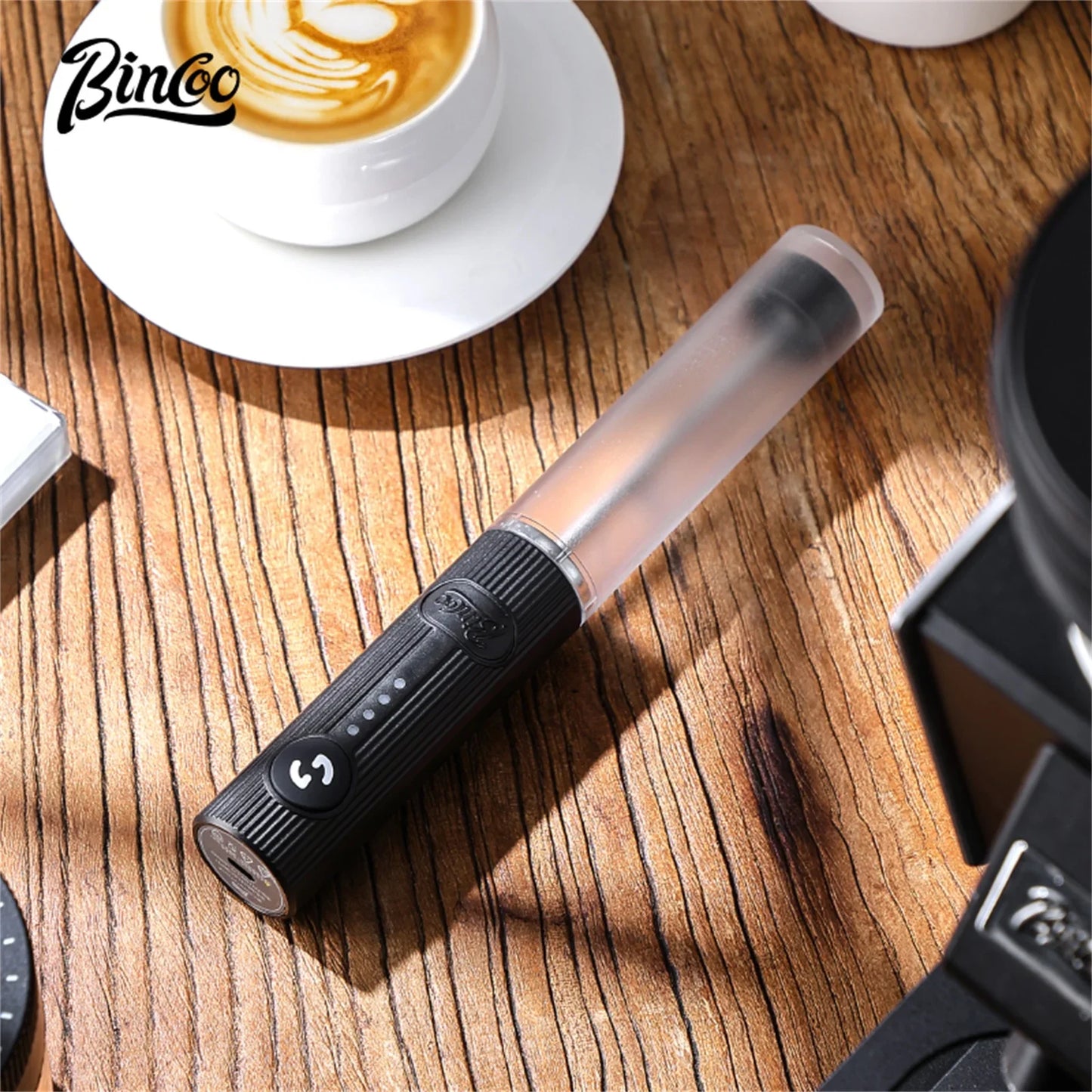 Upgraded Electric Coffee Frother – Just Coffee USB Rechargeable Mixer