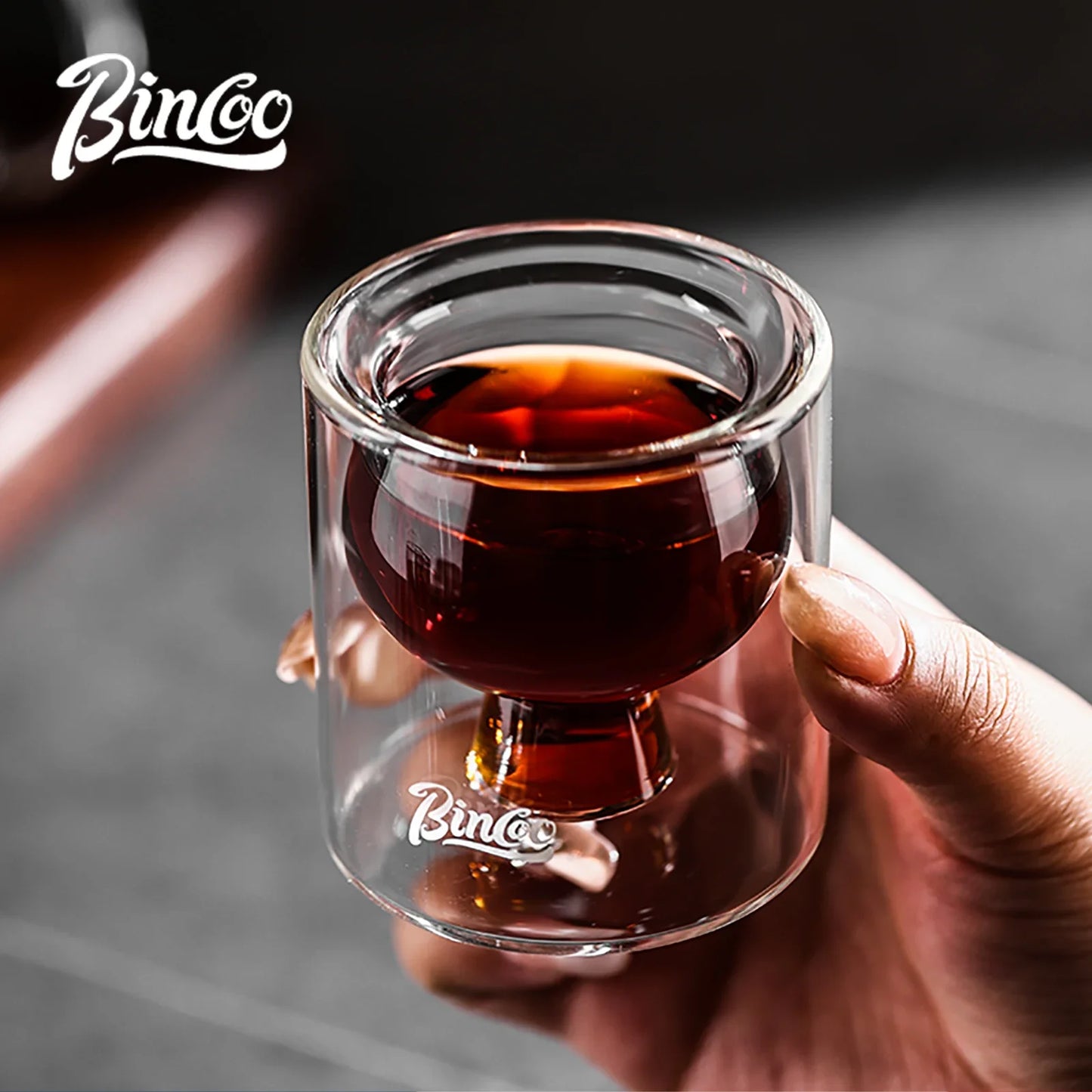 Double Layer Glass Coffee Cup – Just Coffee Heat-Resistant Edition