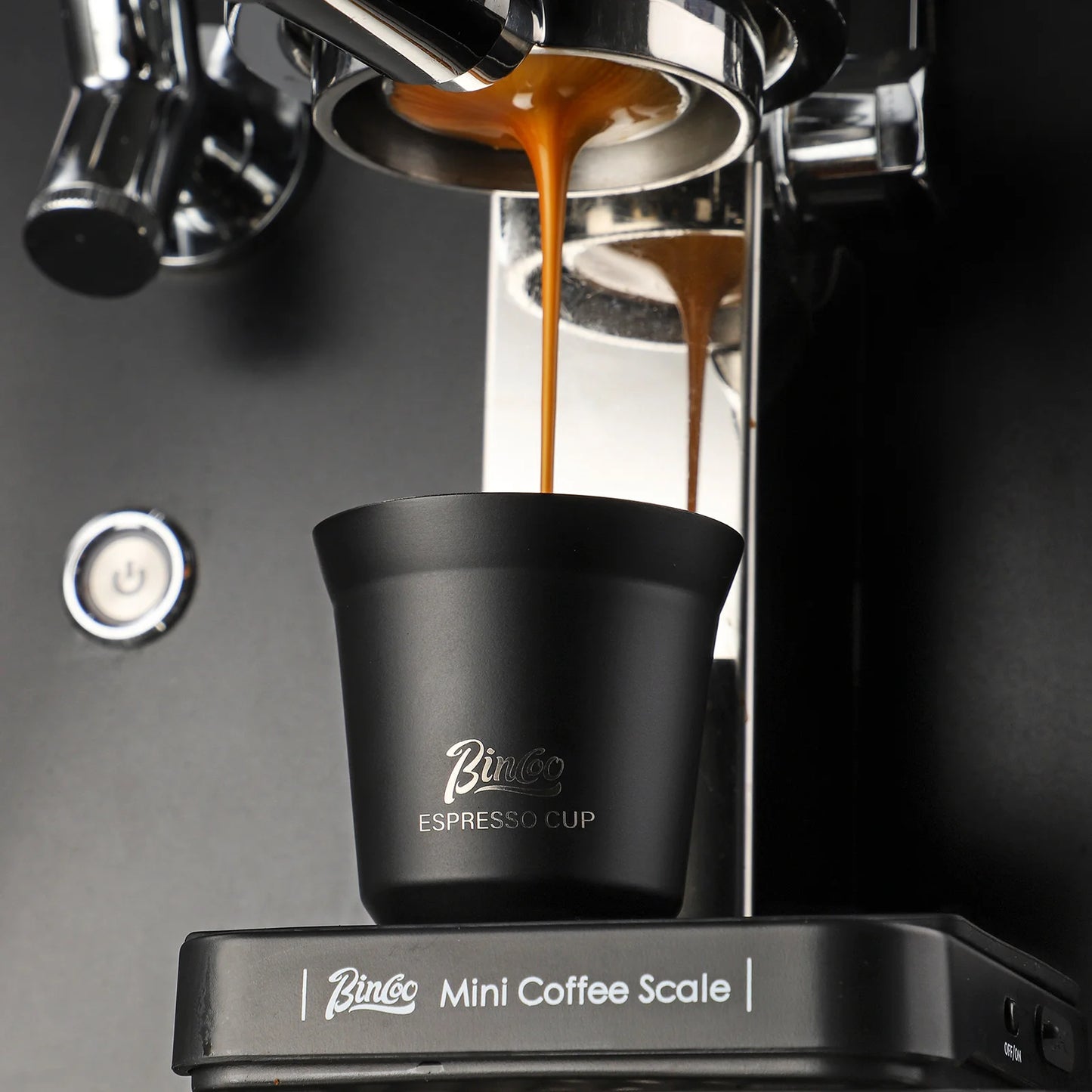 Espresso Double Wall Measuring Cup – Just Coffee Stainless Steel Edition