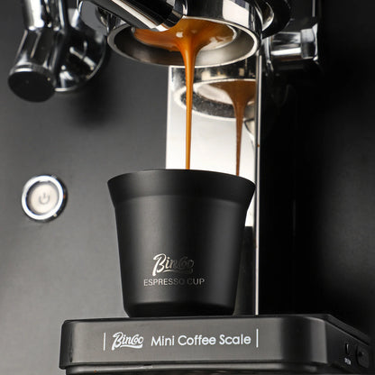Espresso Double Wall Measuring Cup – Just Coffee Stainless Steel Edition