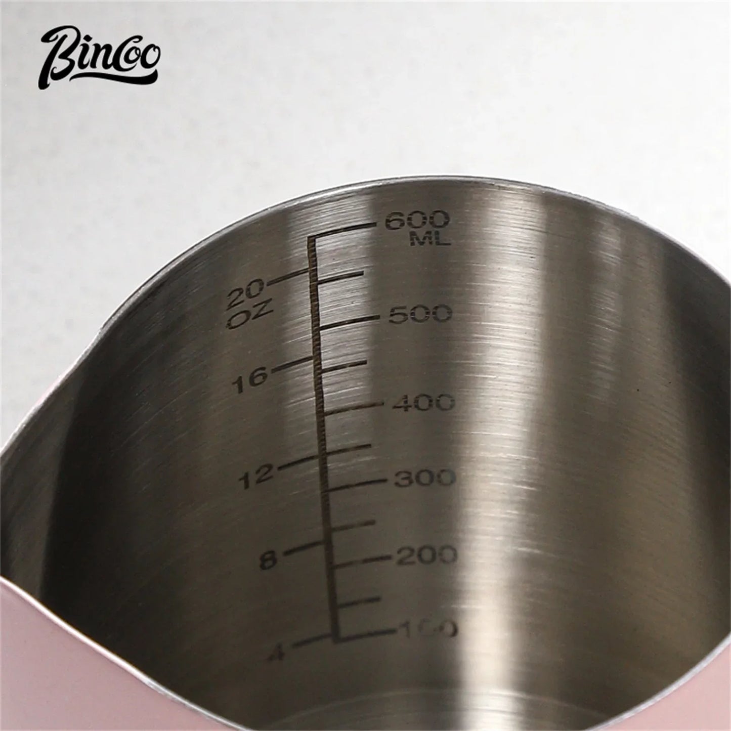 Stainless Steel Latte Art Cup – Just Coffee Temp Display Edition