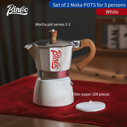 Single Valve Moka Pot – Just Coffee Italian Espresso Maker