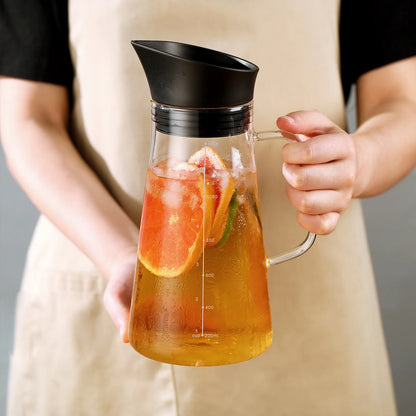 Cold Brew Coffee Maker – Just Coffee Removable Stainless Steel Filter Pitcher