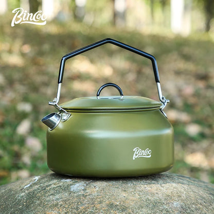 Outdoor Coffee Kettle 1L – Just Coffee Stainless Steel Camping Edition