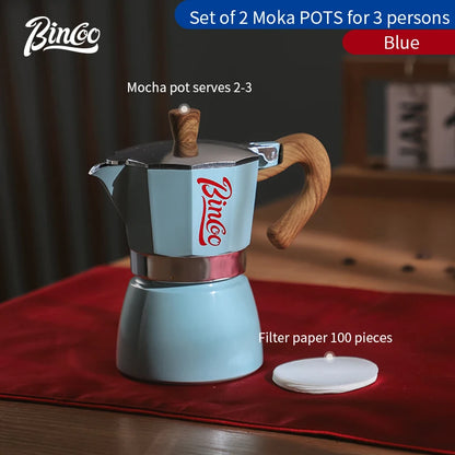 Single Valve Moka Pot – Just Coffee Italian Espresso Maker