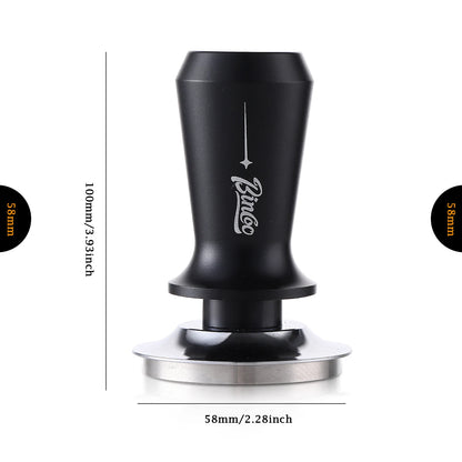Elastic Coffee Tamper 51/58mm – Just Coffee Black & White Edition