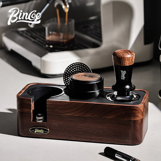 Wood Coffee Tamper Station 51–58mm – Just Coffee Barista Rack