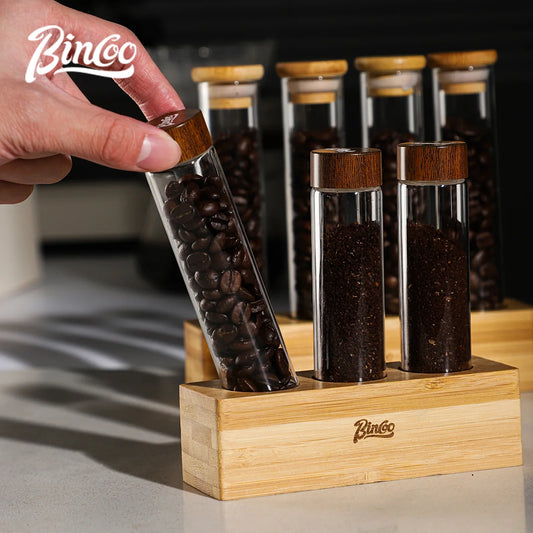 Coffee Bean Storage Tube Rack – Just Coffee Barista Display Set