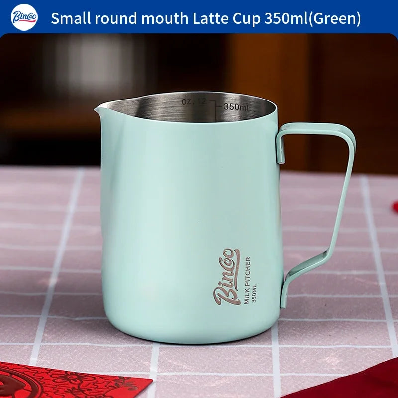 Milk Frothing Pitcher 350/600ml – Just Coffee Stainless Steel Jug