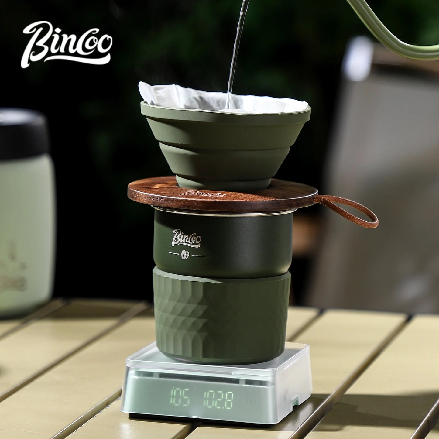 Coffee Drip Kettle 600ml – Just Coffee Stainless Steel Pour Over Pot