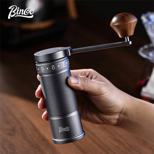 Manual Coffee Grinder – Just Coffee Portable Stainless Steel Burr Mill