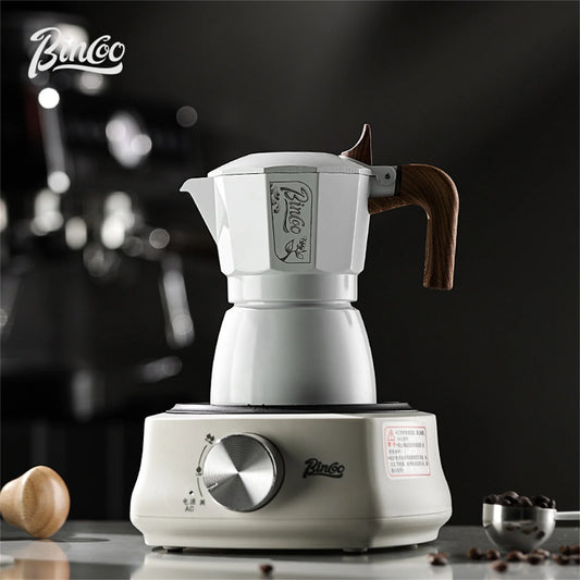 Double Valve Moka Pot – Just Coffee Espresso Extraction Set 220V