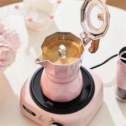 Double Valve Moka Pot – Just Coffee Italian Espresso Kettle 220V