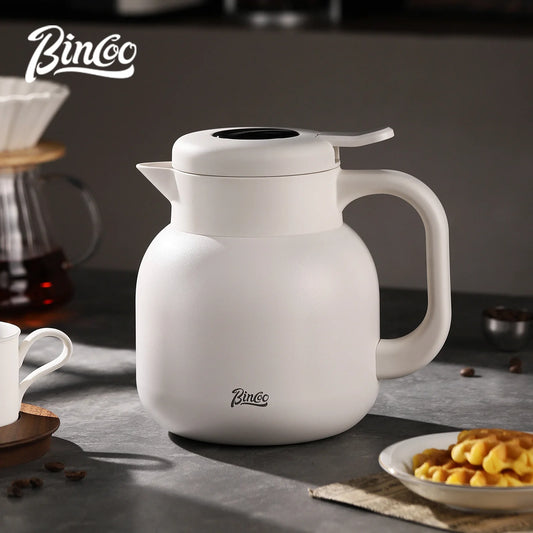 Stainless Steel Thermos Coffee Pot – Just Coffee Intelligent Display Edition