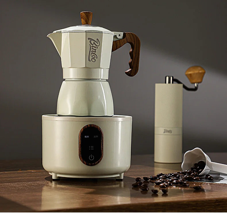 Electric Ceramic Stove 800W – Just Coffee Mini Heating Base for Moka Pot